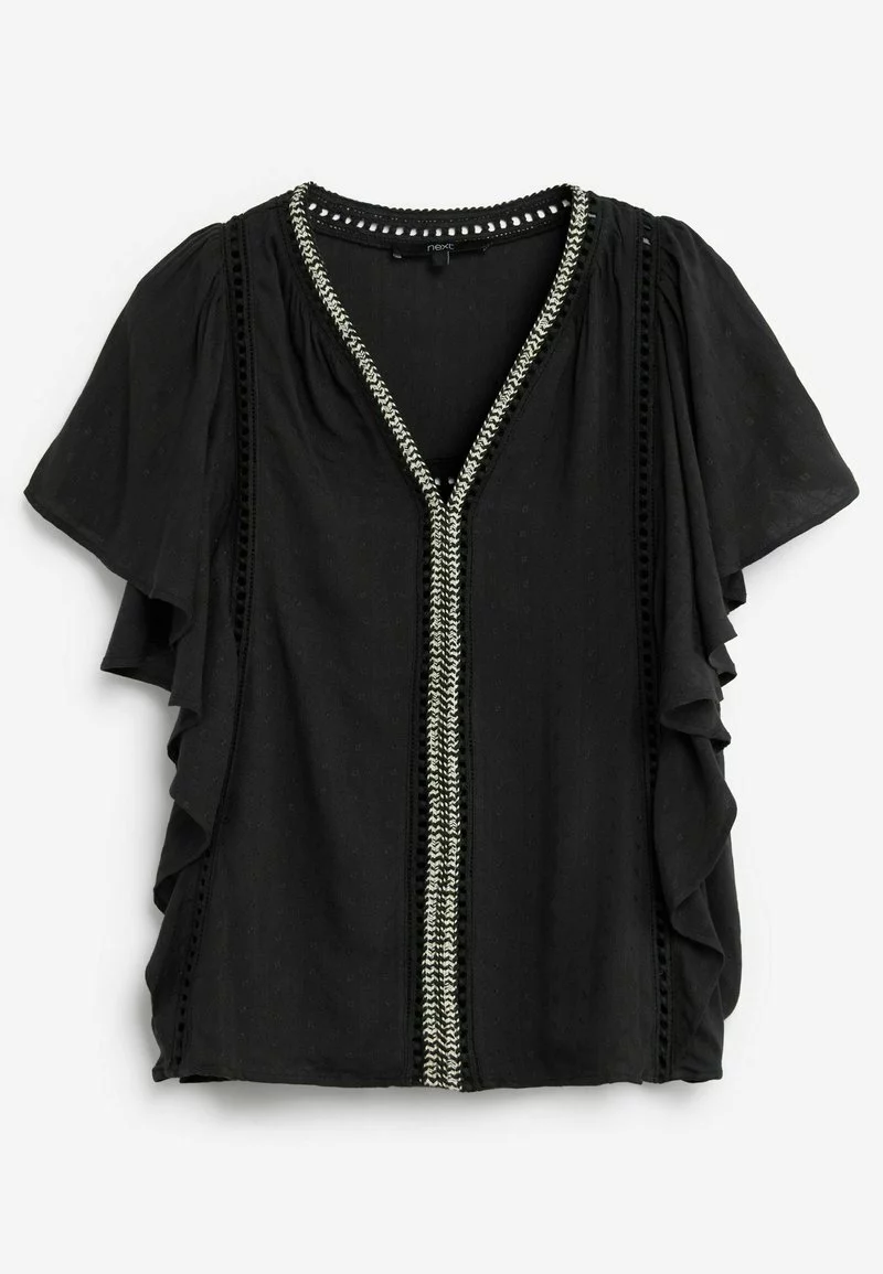 Next FLUTTER - Bluse - Black | Damen 5 Next FLUTTER - Bluse - Black | Damen – Bild 5