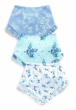 Next 3 PACK DRIBBLE - Lätzchen - Blue | Kinder