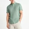 Next Herren SHORT SLEEVE TEXTURED - Hemd - Green