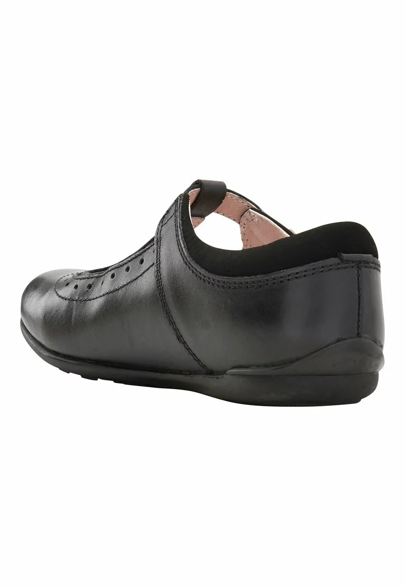 Next Kinder BLACK T-BAR LEATHER SHOES (OLDER) - Slipper - Black 5 Next Kinder BLACK T-BAR LEATHER SHOES (OLDER) - Slipper - Black – Bild 5