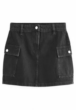 Next Damen CARPENTER - A-Linien-Rock - Washed Black -Next Großes Kaufhaus 0d7945b1f50a4cb9bd37e51384b3fe38