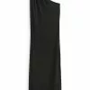 Next Damen ROCHELLE ONE SHOULDER MIDI - Etuikleid - Black