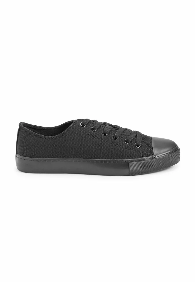 Next Damen BASEBALL CANVAS - Sneaker Low - Black 1 Next Damen BASEBALL CANVAS - Sneaker Low - Black