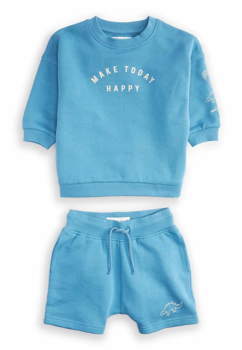 Next Kinder OVERSIZED - Trainingsanzug - Blue Slogan 1 Next Kinder OVERSIZED - Trainingsanzug - Blue Slogan