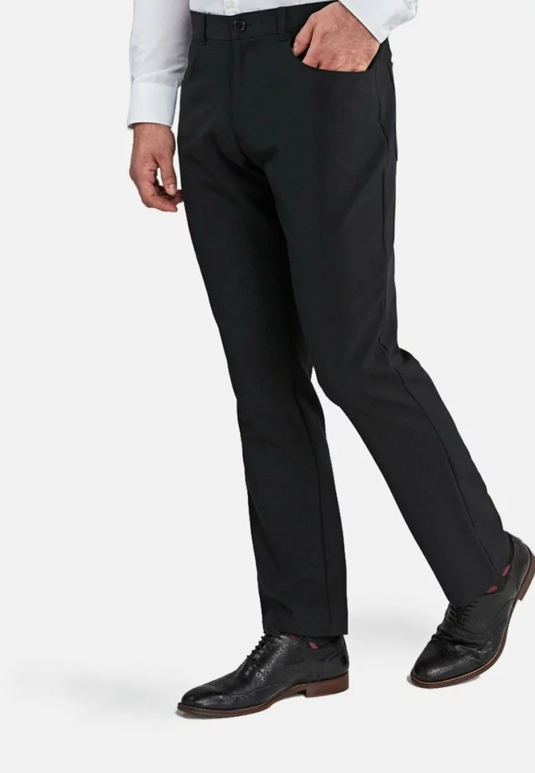 Next Herren Stoffhose - Black 1 Next Herren Stoffhose - Black