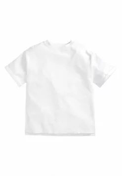 Next OVERSIZE - T-Shirt Print - White | Kinder