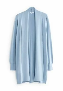 Next Damen LONGLINE - Strickjacke - Light Blue -Next Großes Kaufhaus 0edf44ea95b7489ab0586e17b7c68727