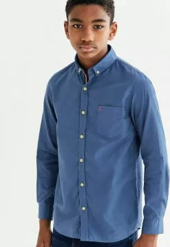 Next Kinder LONG SLEEVE - Hemd - Blue