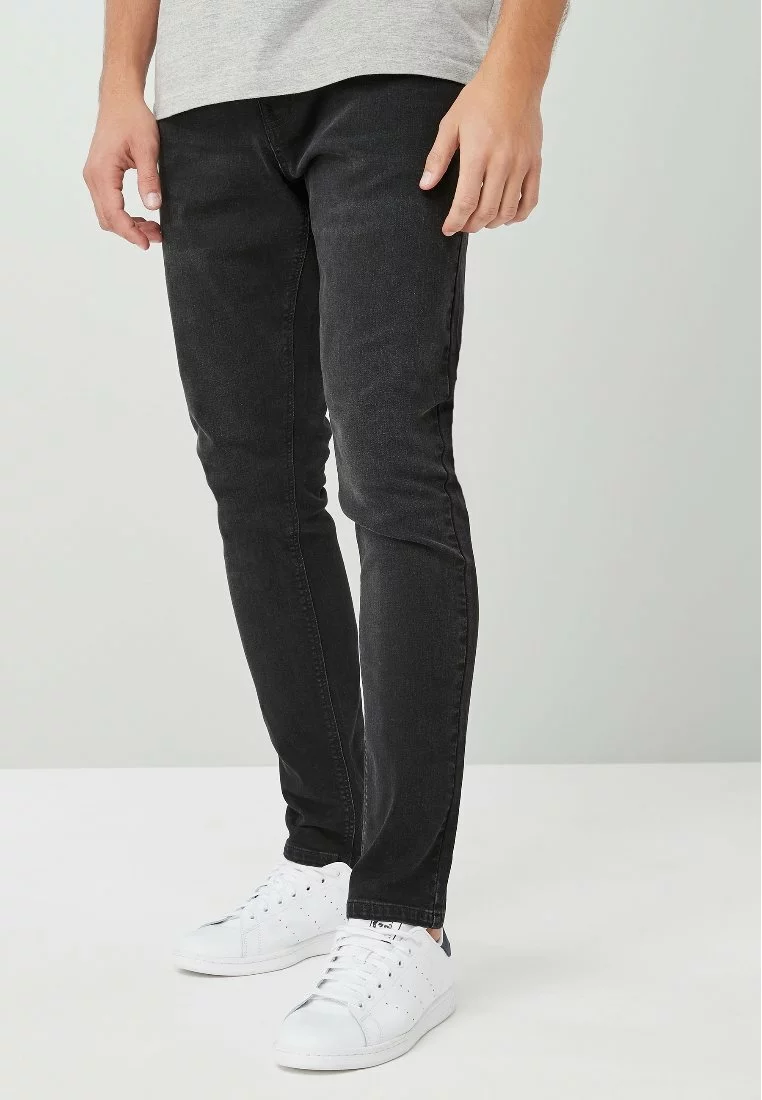 Next Herren Jeans Skinny Fit - Black 1 Next Herren Jeans Skinny Fit - Black