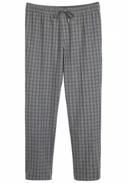 Next Herren CHECK MOTION FLEX - Stoffhose - Light Grey