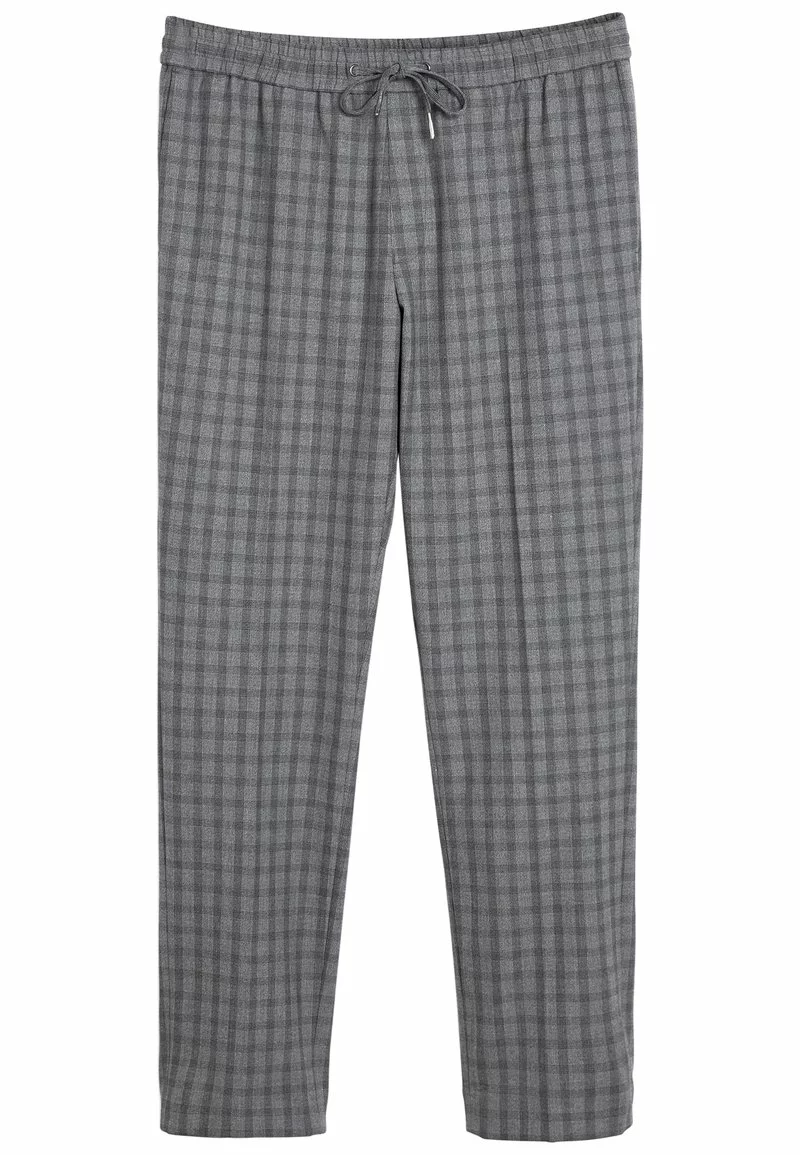 Next Herren CHECK MOTION FLEX - Stoffhose - Light Grey 1 Next Herren CHECK MOTION FLEX - Stoffhose - Light Grey