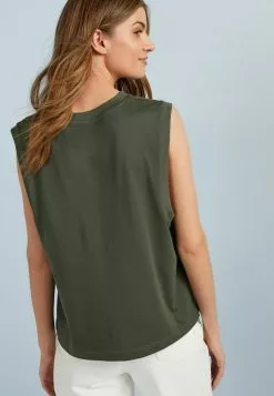 Damen NEXT CREW NECK TANK - Top - Khaki Green -Next Großes Kaufhaus 0fd77b61b09c47088798d294cbd94305