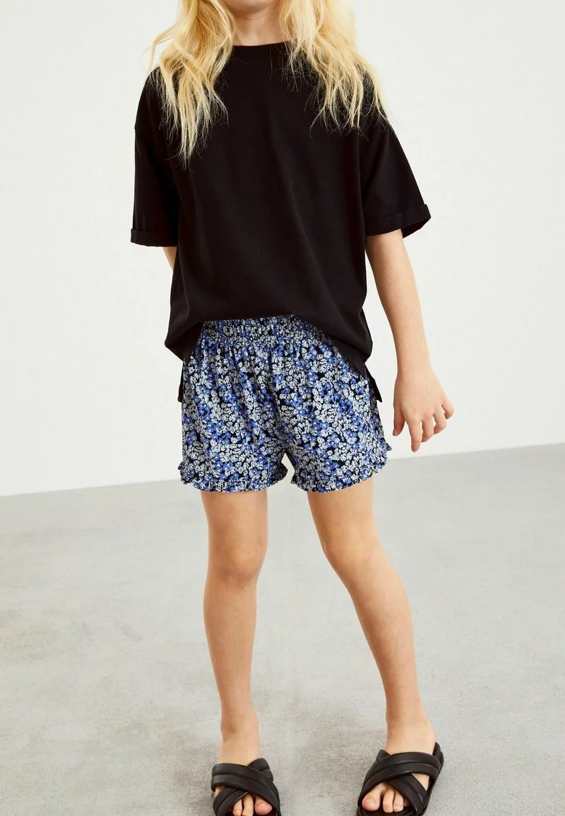 Next Kinder Shorts - Blue Floral Print 1 Next Kinder Shorts - Blue Floral Print