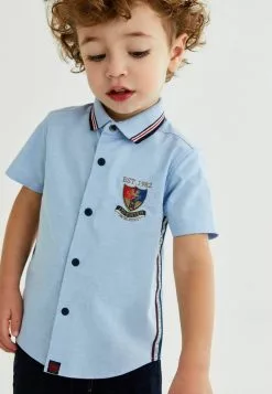 Next SHORT SLEEVE - Hemd - Blue | Kinder