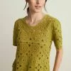 Next Damen Bluse - Olive Green