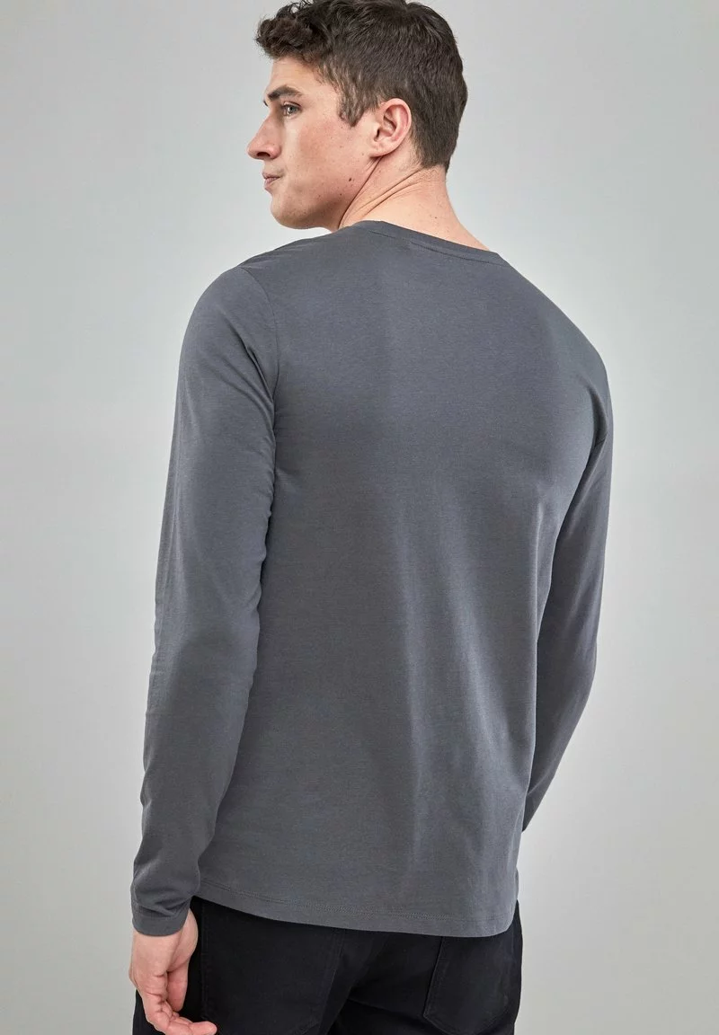 Next Herren Langarmshirt - Dark Grey 2 Next Herren Langarmshirt - Dark Grey – Bild 2