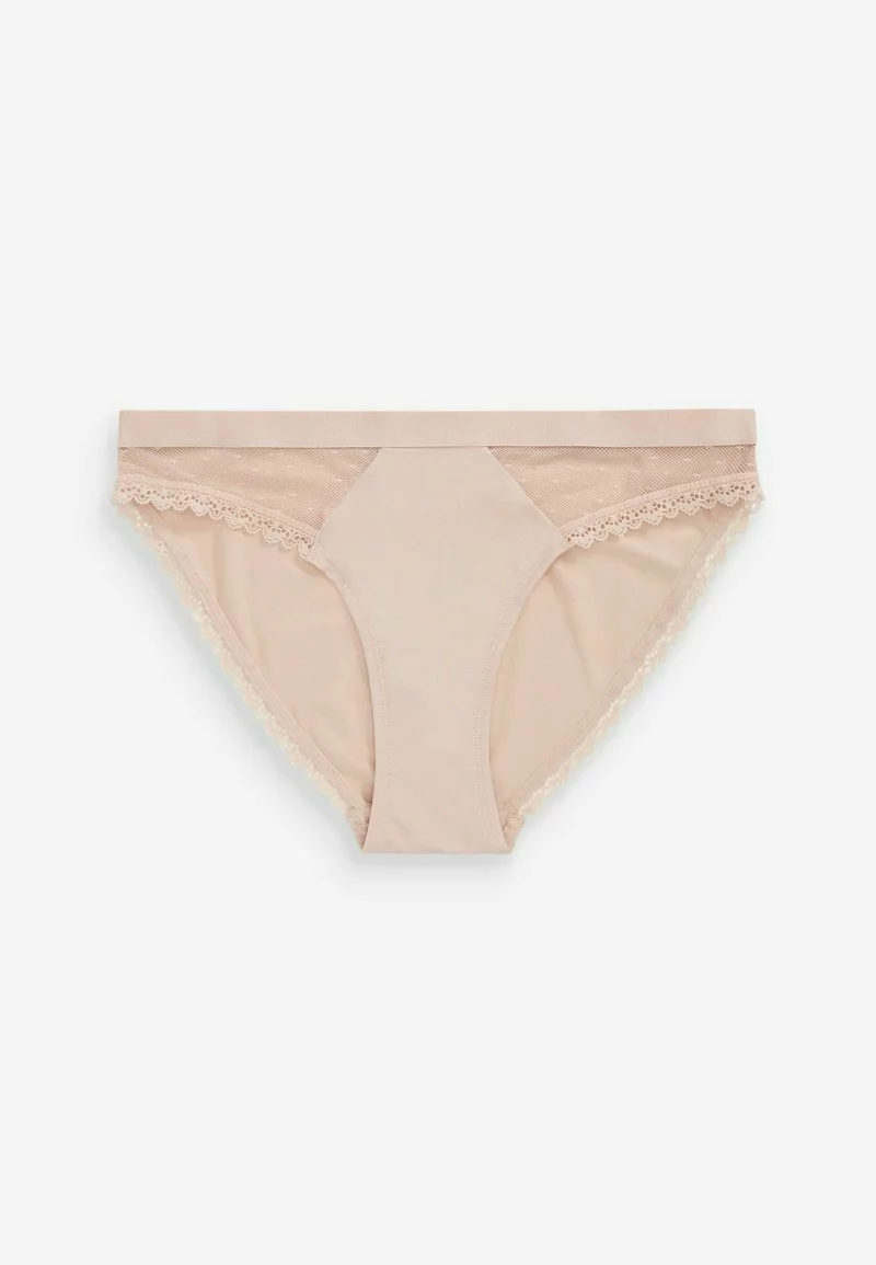 Next Damen KNICKERS - Slip - Beige/blue 2 Next Damen KNICKERS - Slip - Beige/blue – Bild 2