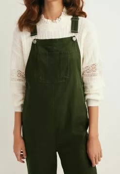 Next Damen TWILL - Latzhose - Khaki -Next Großes Kaufhaus 10c9af7d57b247d2b006a9277ce36ee4