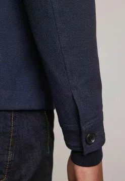 Next Herren TEXTURED - Leichte Jacke - Dark Blue -Next Großes Kaufhaus 12418274634d4371888b91dae1b1aacd