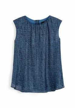 Next Damen Bluse - Navy Blue Black Print -Next Großes Kaufhaus 127a336bb86145e9813dad2637a9199b