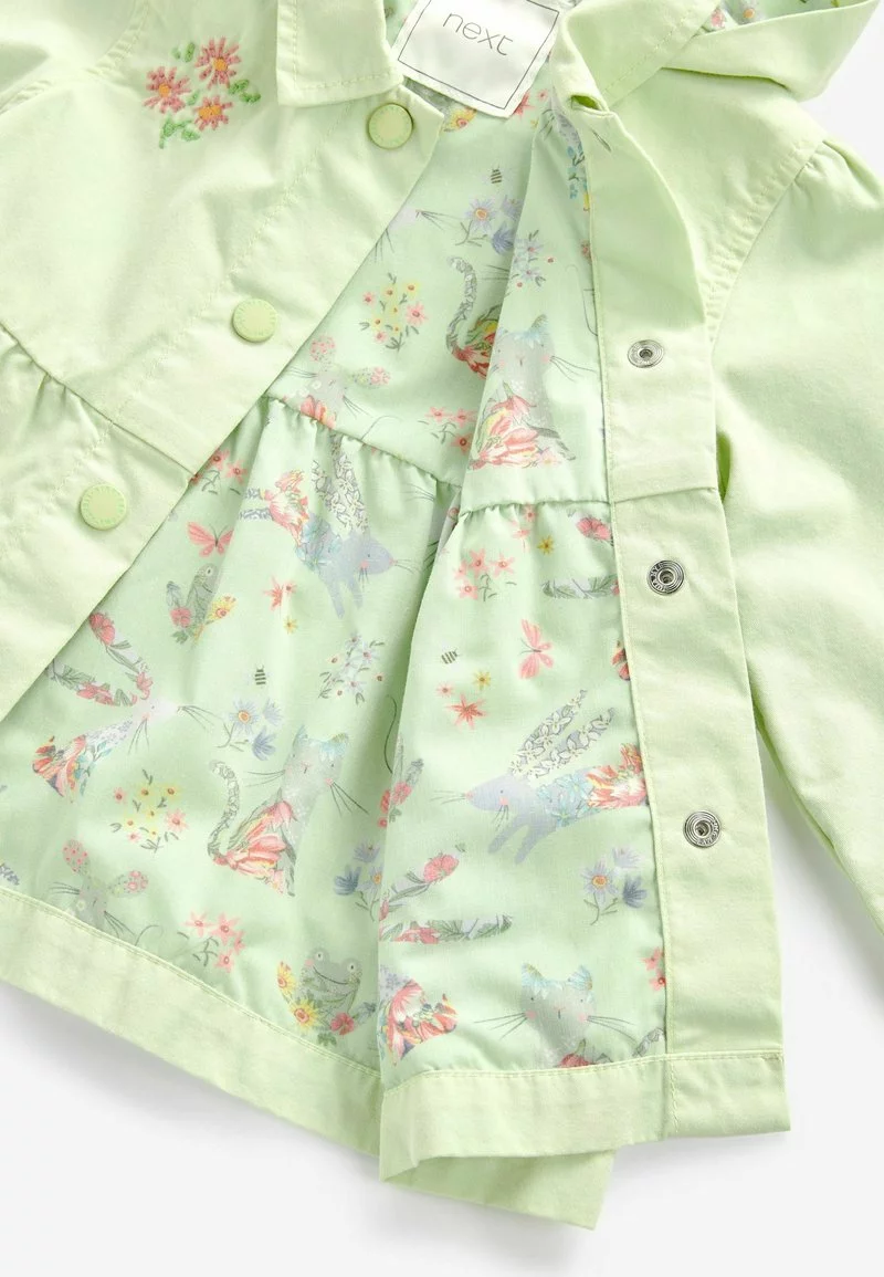 Next Kinder EMBROIDERED - Übergangsjacke - Green 4 Next Kinder EMBROIDERED - Übergangsjacke - Green – Bild 4