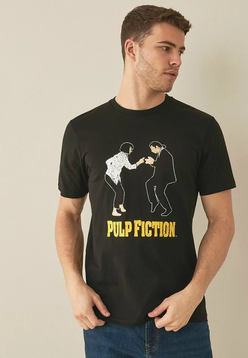 Next Herren 3 PACK - T-Shirt Print - Black 3 Next Herren 3 PACK - T-Shirt Print - Black – Bild 3