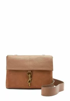 Next Damen STRUCTURED - Umhängetasche - Tan Brown