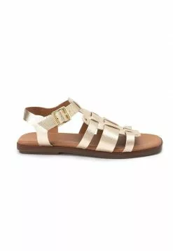 Next Riemensandalette - Gold | Damen