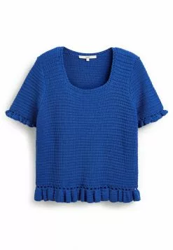 Next Damen FRILL - T-Shirt Print - Blue -Next Großes Kaufhaus 1590ddd93f5b482eba657392c6536e4a
