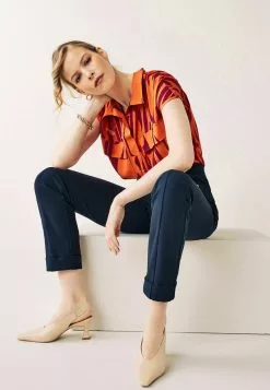 Next Damen CAP SLEEVE UTILITY - Bluse - Orange -Next Großes Kaufhaus 1609d9786ed74168bad8367f868b33ca