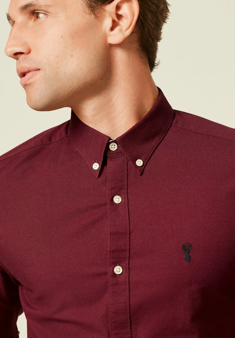 Next Herren LONG SLEEVE OXFORD - Hemd - Dark Purple 3 Next Herren LONG SLEEVE OXFORD - Hemd - Dark Purple – Bild 3
