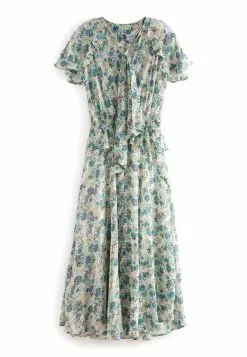 Next Damen CELIA BIRTWELL RUFFLE - Freizeitkleid - White