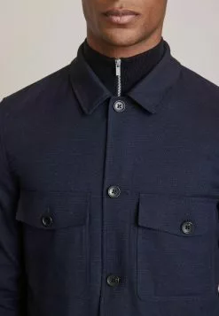 Next Herren TEXTURED - Leichte Jacke - Dark Blue -Next Großes Kaufhaus 1694a2d38b624dfaac925540270d505a