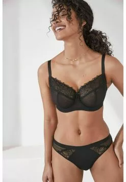 Next Damen UNWATTIERTE - Balconette BH - Black, White