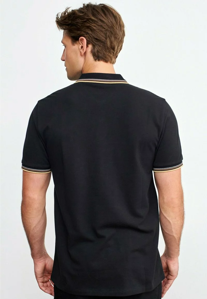 Next Herren TIPPED REGULAR FIT - Poloshirt - Black 2 Next Herren TIPPED REGULAR FIT - Poloshirt - Black – Bild 2