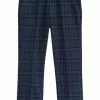 Next Kinder Stoffhose - Navy Blue Check