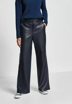 Next WIDE LEG - Stoffhose - Black | Damen