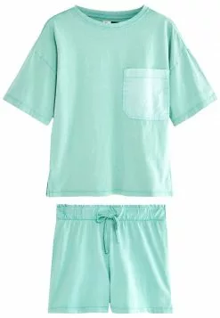 Next Damen SET - Nachtwäsche Set - Green