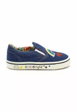 Next Slipper - Denim Blue Rainbow | Kinder