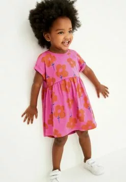 Next Kinder Jerseykleid - Pink