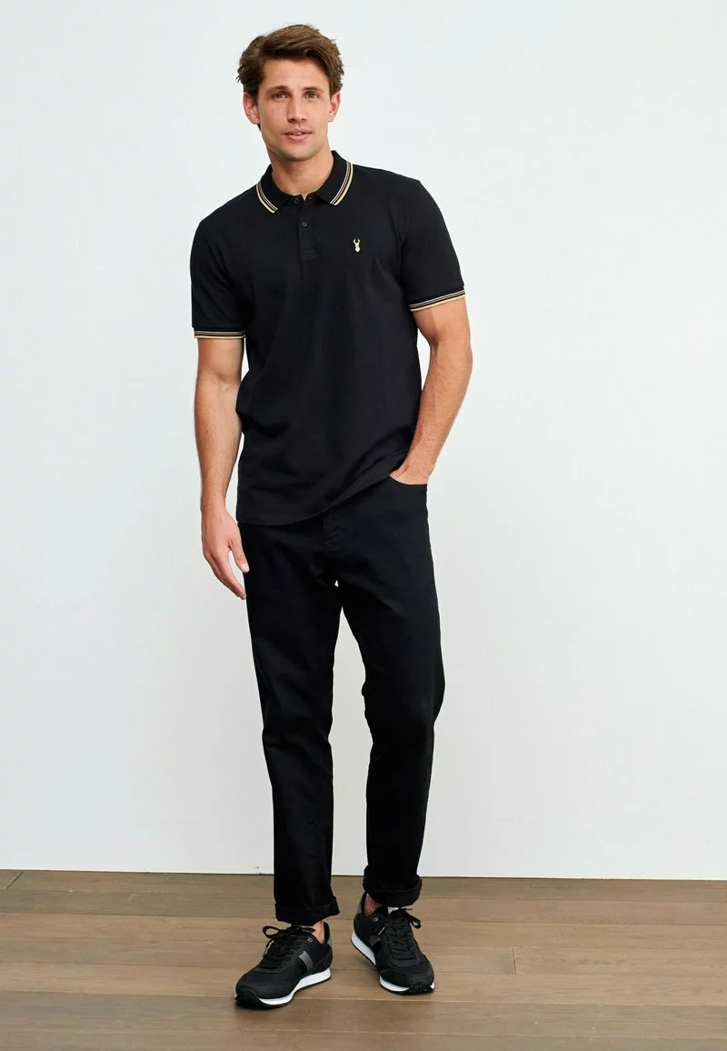 Next Herren TIPPED REGULAR FIT - Poloshirt - Black 4 Next Herren TIPPED REGULAR FIT - Poloshirt - Black – Bild 4