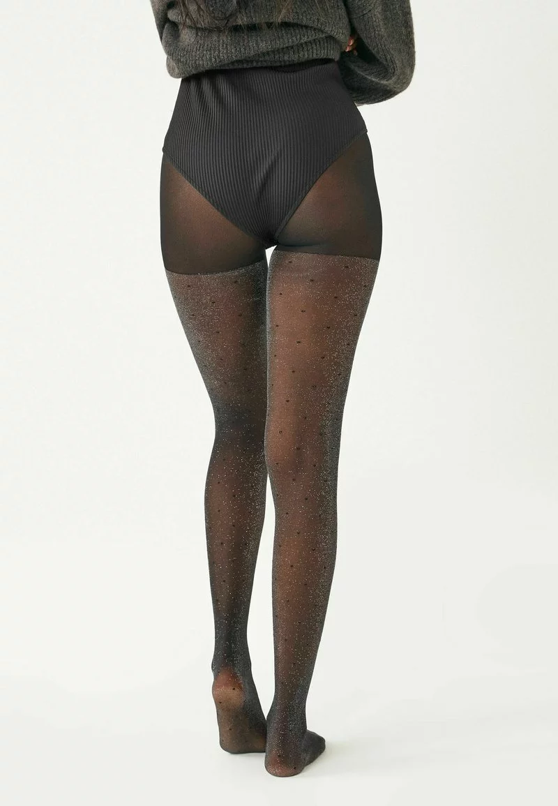 Next Damen SPOT SPARKLE 1 PACK - Strumpfhose - Black 2 Next Damen SPOT SPARKLE 1 PACK - Strumpfhose - Black – Bild 2