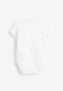 Next Unisex SLEEPSUIT, SHORT SLEEVE BODYSUIT, BIB AND HAT SET - Geschenk Zur Geburt - White -Next Großes Kaufhaus 18d99b4484eb4b578c5a58ff24e63587