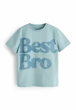 Next Kinder GRAPHIC - T-Shirt Print - Soft Blue