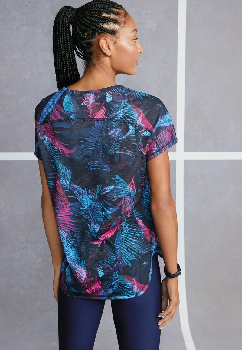 Next Damen SHORT SLEEVE - T-Shirt Print - Black 2 Next Damen SHORT SLEEVE - T-Shirt Print - Black – Bild 2