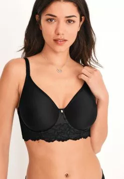 Next Damen DD+ NON PAD SUPERSOFT SMOOTHING - Bügel BH - Black