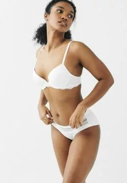 Next SMOOTH CUP LIGHT PAD PLUNGE - Bügel BH - White | Damen