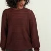 Next Damen CROCHET - Strickpullover - Berry
