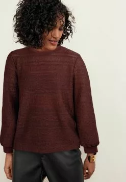 Next Damen CROCHET - Strickpullover - Berry