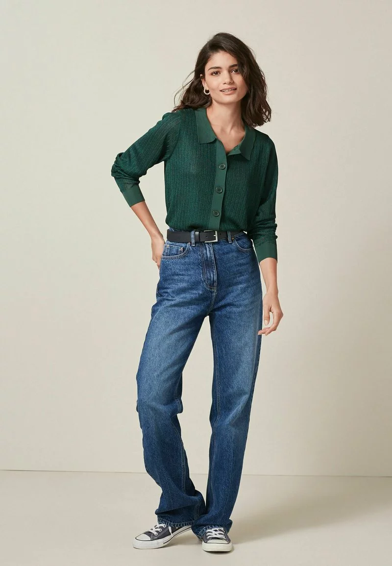 Next Damen Strickjacke - Green 2 Next Damen Strickjacke - Green – Bild 2